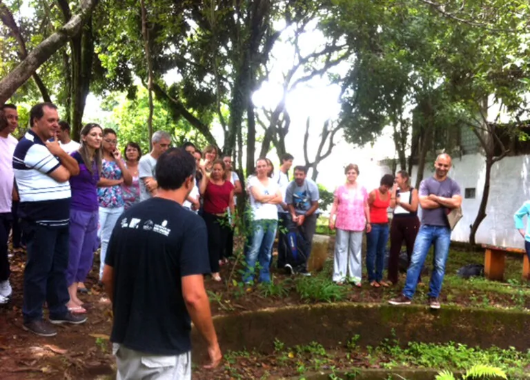 Vem aí: monitoramento do córrego do Colégio em parceria com o SOS Mata Atlântica