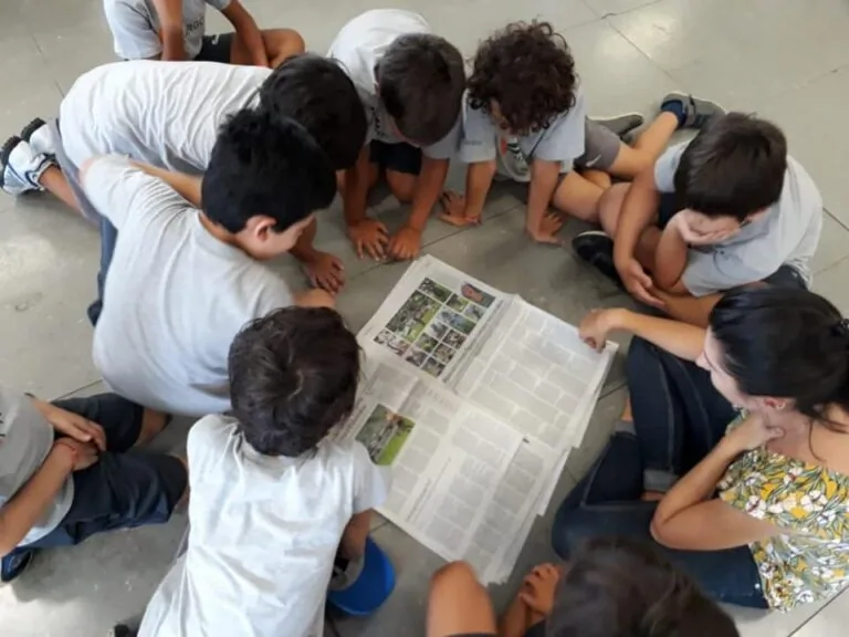 Visita à Folha de São Paulo