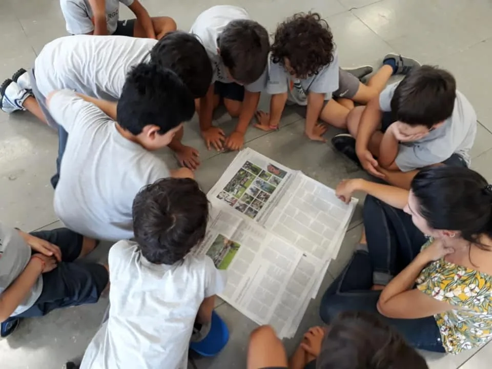 Visita à Folha de São Paulo