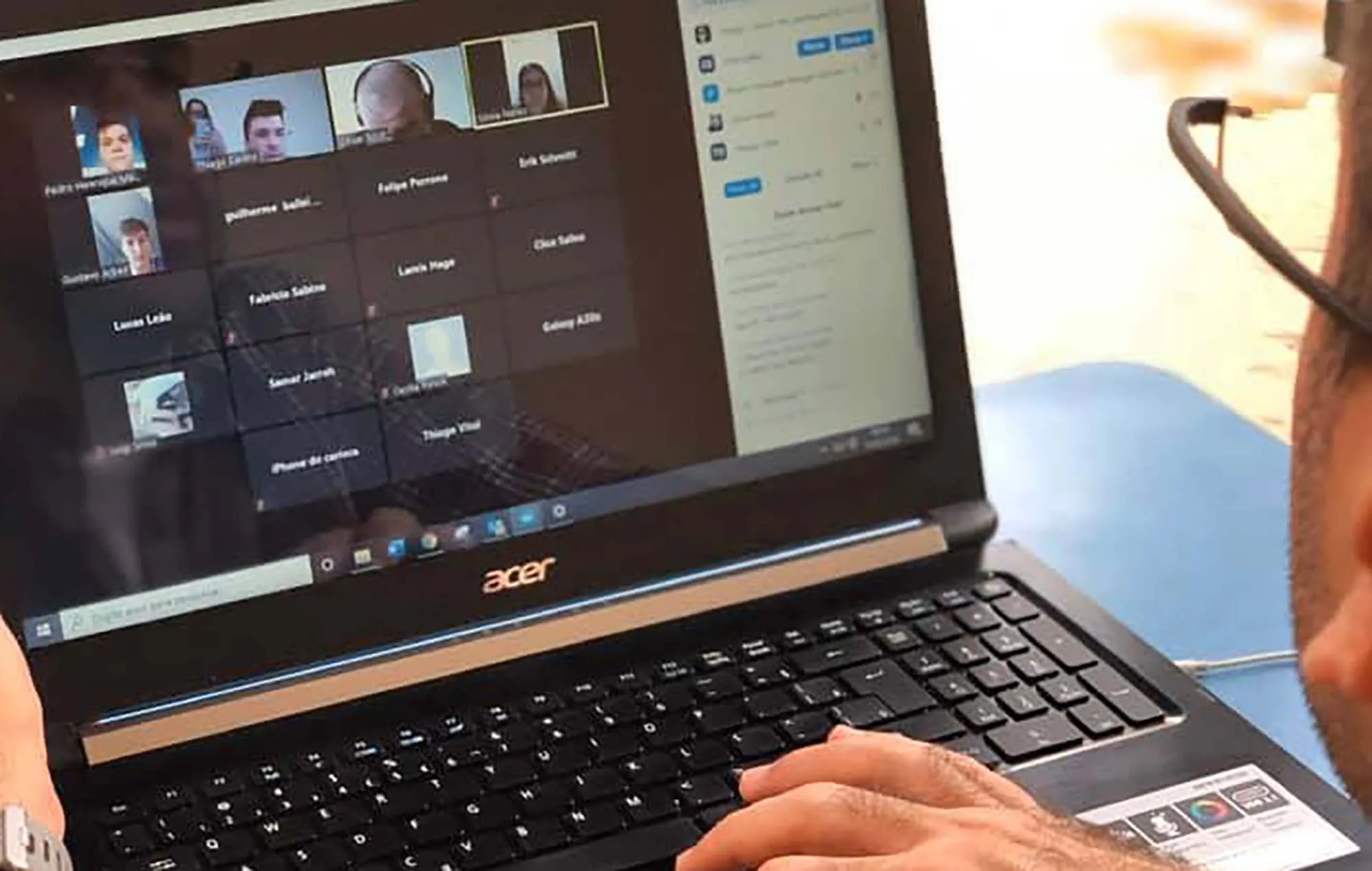 COVID-19 e as aulas online