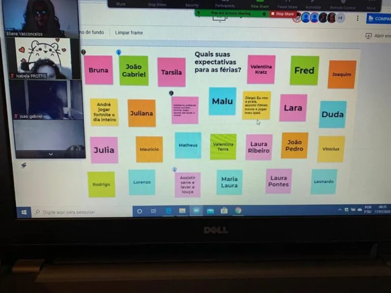 Novas plataformas nas aulas online