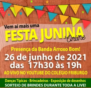 Festa Junina 2021 Chamada insta