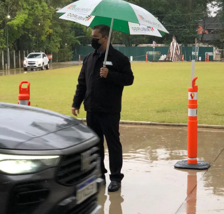 Inauguração da nova portaria