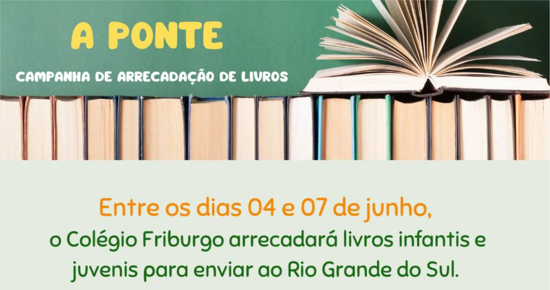 Uma ponte para novas histórias