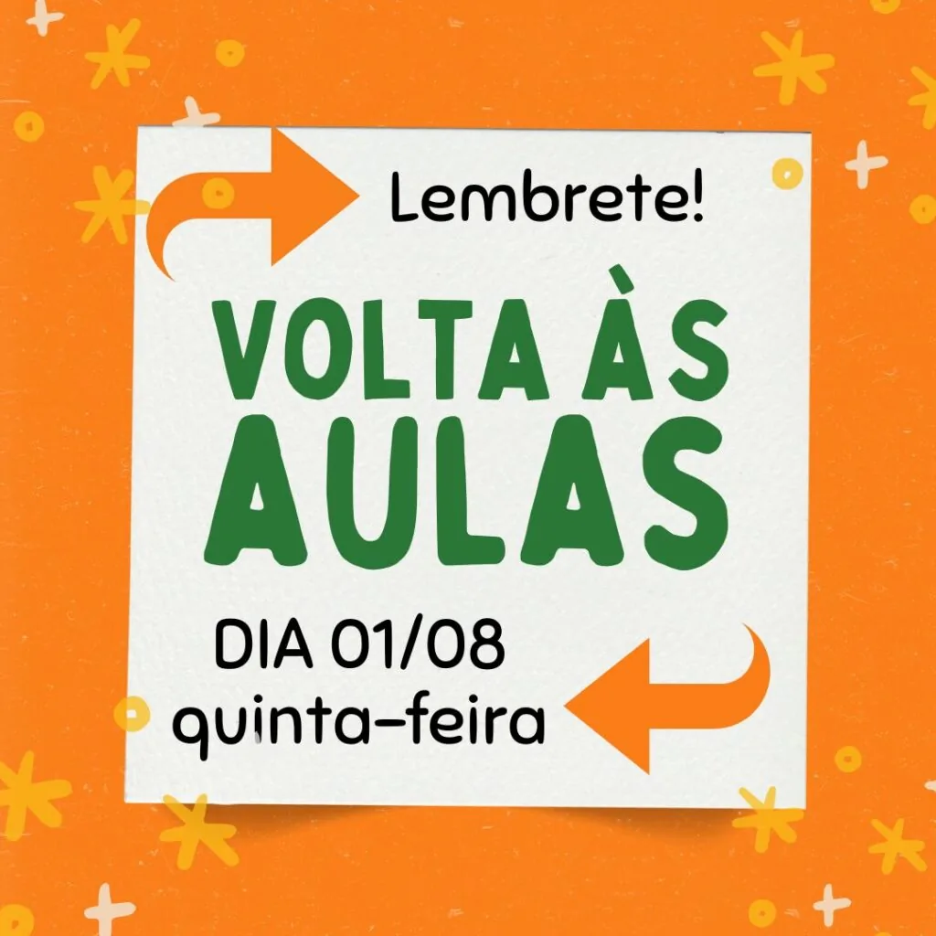 instagram volta as aulas 1